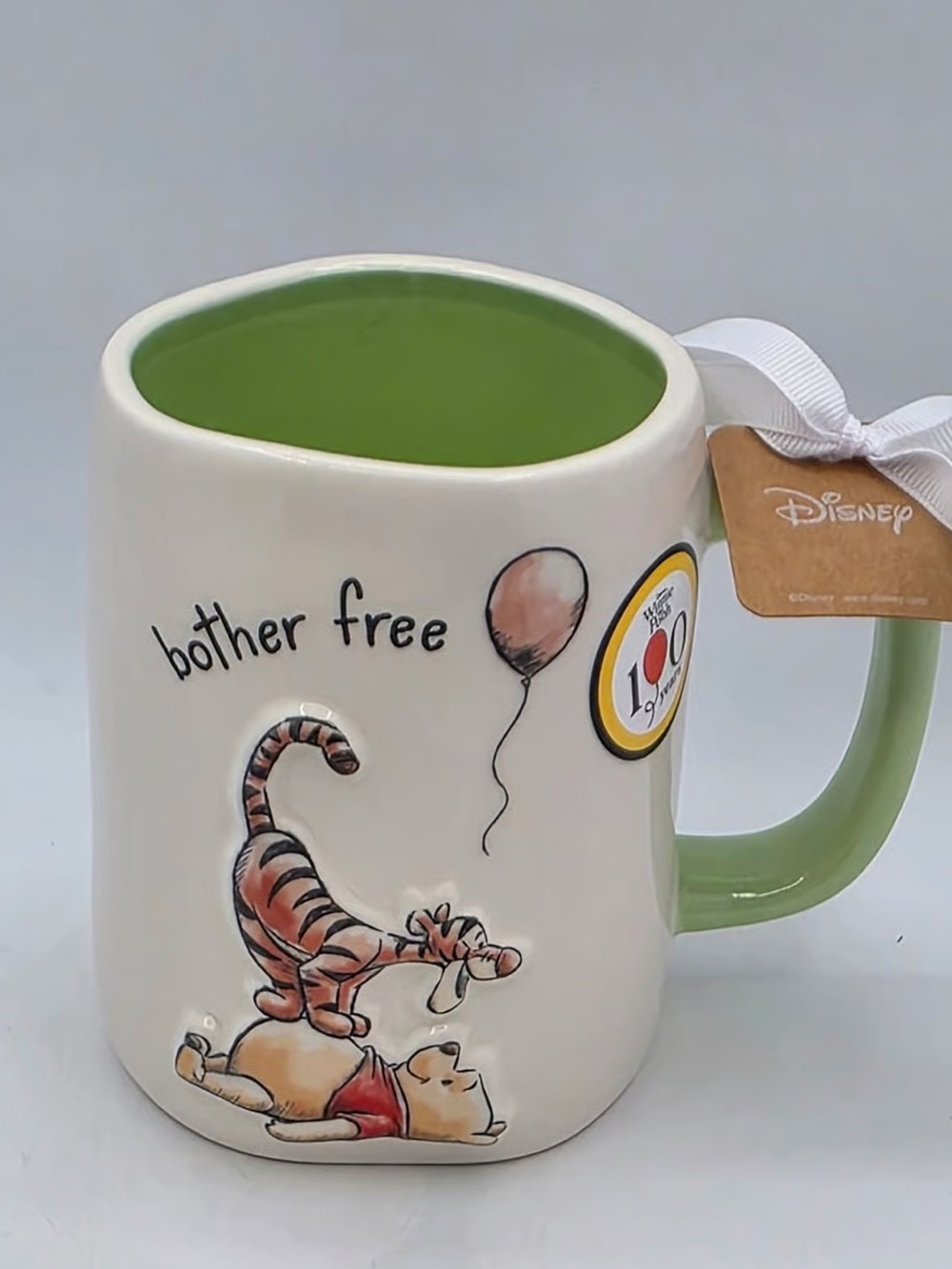 Rae Dunn Disney Winnie The Pooh Mug 100 Year Anniversary